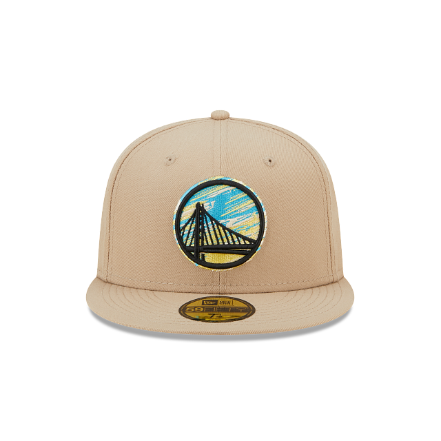 New Era Golden State Warriors Team 2023 Neon 59FIFTY Fitted Hat