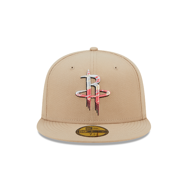 New Era Houston Rockets Team 2023 Neon 59FIFTY Fitted Hat