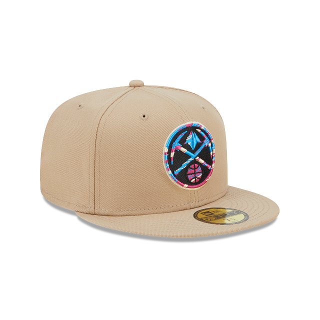 New Era Denver Nuggets Team 2023 Neon 59FIFTY Fitted Hat