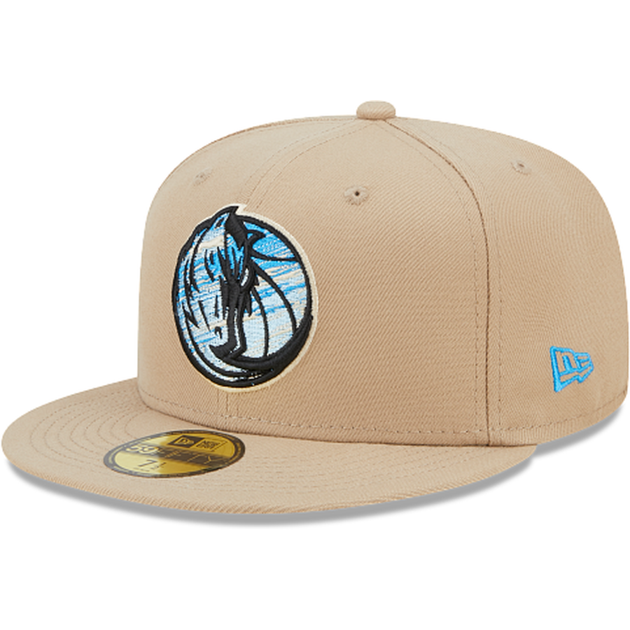 Men's Dallas Mavericks New Era Blue Back Half 59FIFTY Fitted Hat