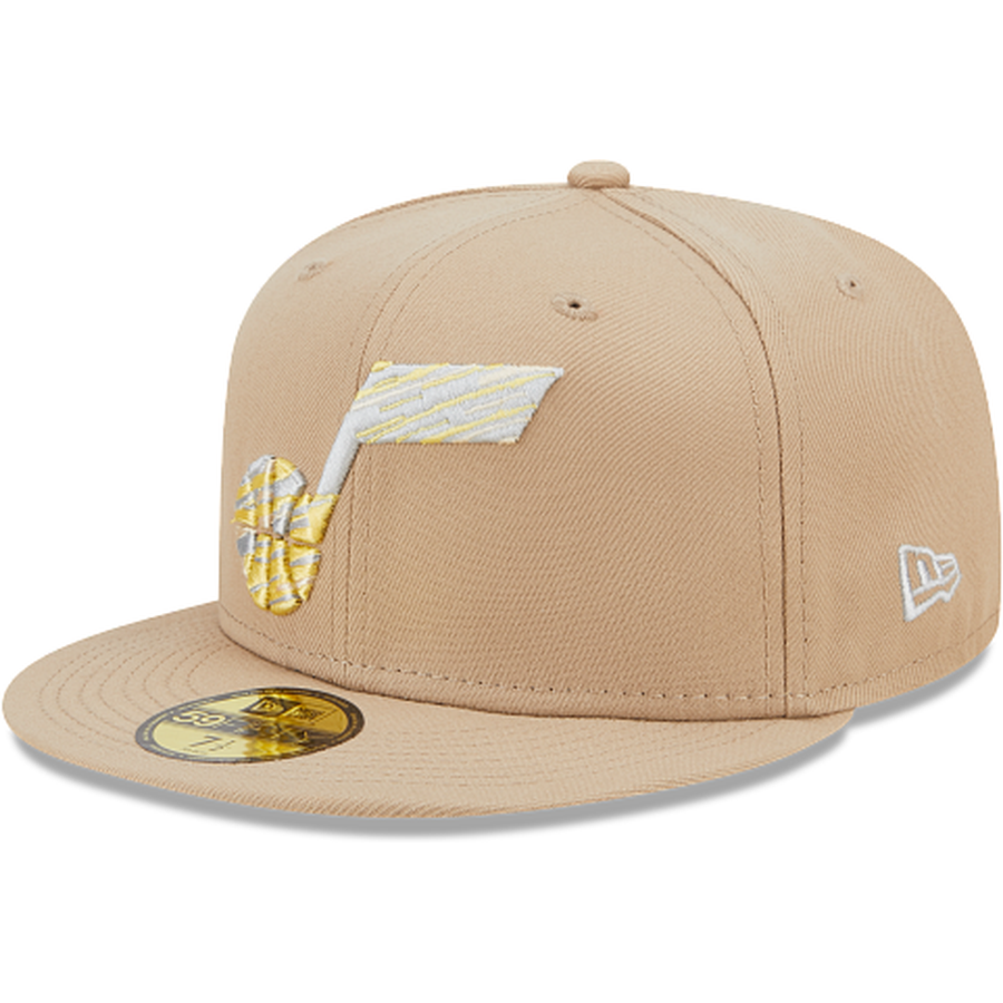 New Era Utah Jazz Team 2023 Neon 59FIFTY Fitted Hat