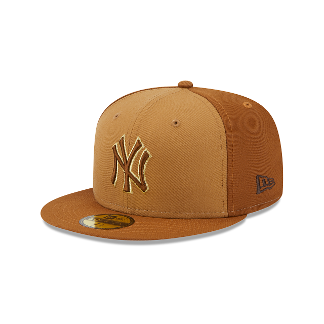 New Era New York Yankees Tri-Tone Brown 2023 59FIFTY Fitted Hat