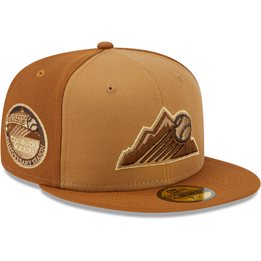 New Era Colorado Rockies 39THIRTY - Berretto Elasticizzato MLB 2023 BP Training, Unisex