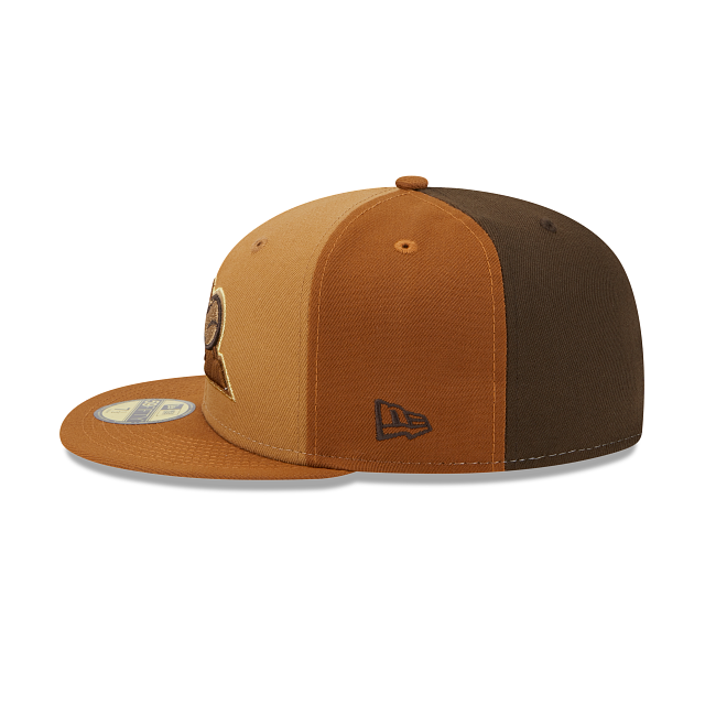 New Era Colorado Rockies Tri-Tone Brown 2023 59FIFTY Fitted Hat