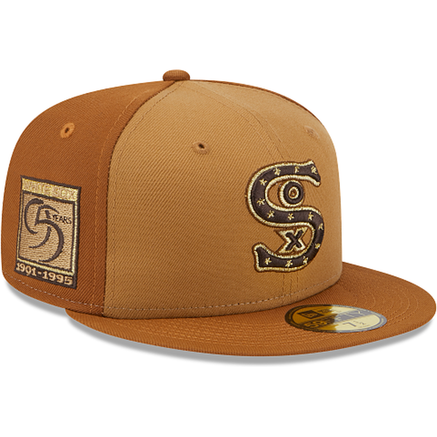New Era Chicago White Sox Tri-Tone Brown 2023 59FIFTY Fitted Hat