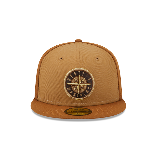 New Era Seattle Mariners Tri-Tone Brown 2023 59FIFTY Fitted Hat