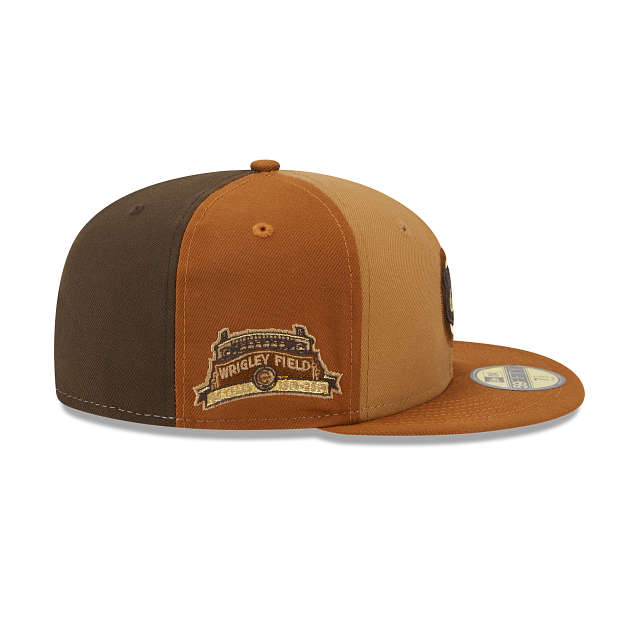 New Era Chicago Cubs Tri-Tone Brown 2023 59FIFTY Fitted Hat