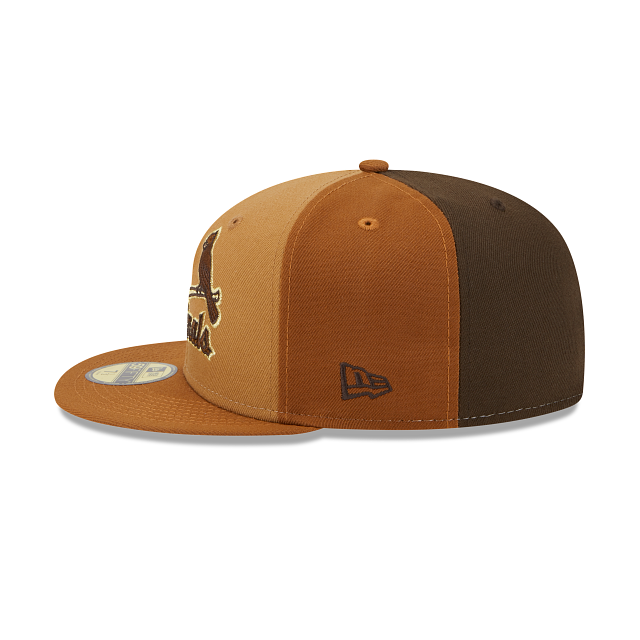 New Era St. Louis Cardinals Tri-Tone Brown 2023 59FIFTY Fitted Hat