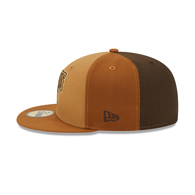 New Era Pittsburgh Pirates Tri-Tone Brown 2023 59FIFTY Fitted Hat