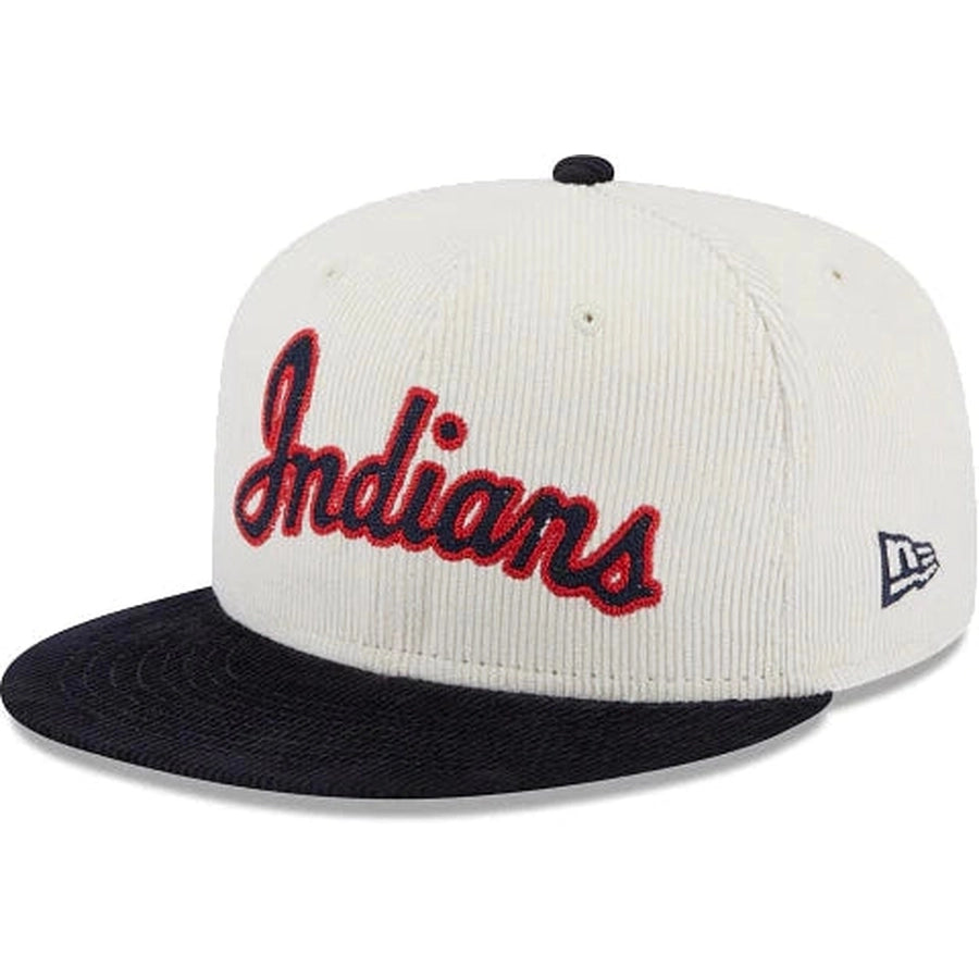New Era Cleveland Guardians Cooperstown Vintage Corduroy 2023 59FIFTY Fitted Hat