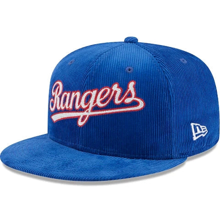 New Era Texas Rangers Vintage Corduroy 2023 59FIFTY Fitted Hat