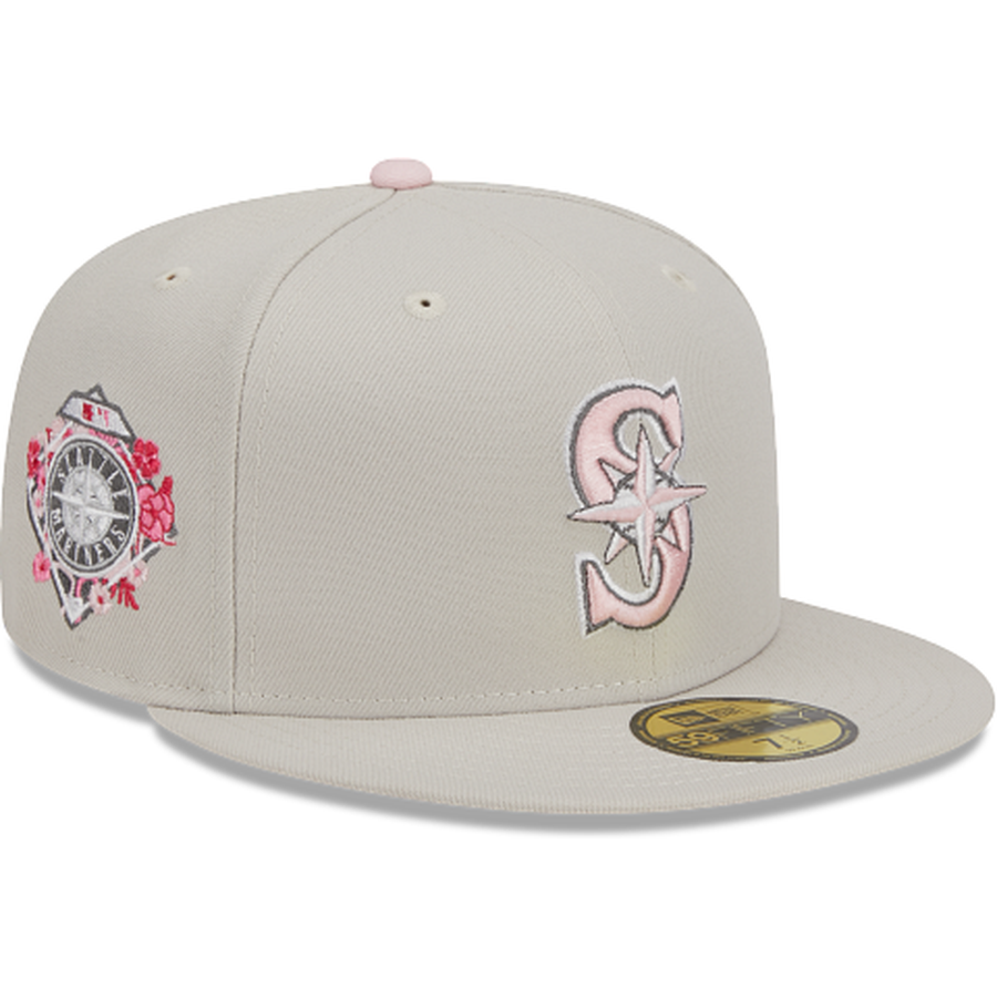 New Era Chicago Cubs Peach/Purple Wrigley Field 59FIFTY Fitted Hat New Era Chicago Cubs Peach/Purple Wrigley Field 59FIFTY Fitted Hat