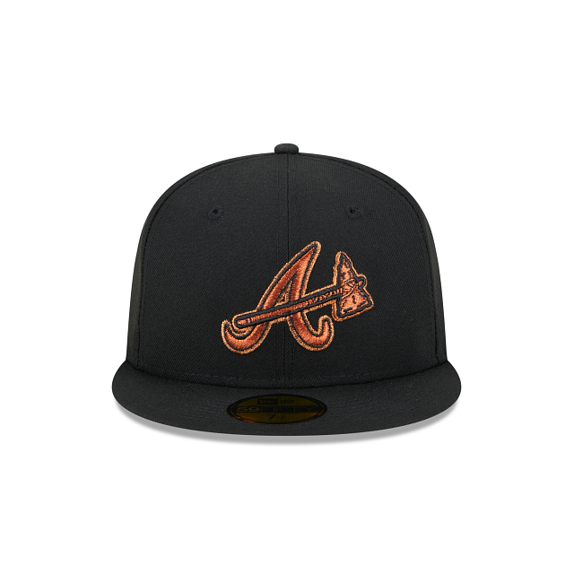 New Era Atlanta Braves Metallic Pop 2023 59FIFTY Fitted Hat