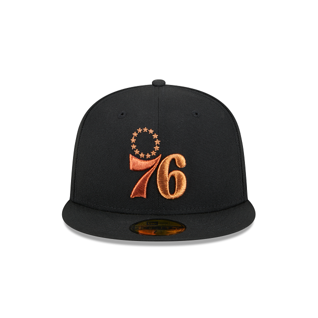New Era Philadelphia 76ers Metallic Pop 2023 59FIFTY Fitted Hat