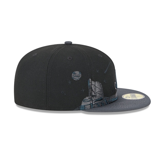 New Era 59Fifty New York Yankees Planetary Fitted Hat Black