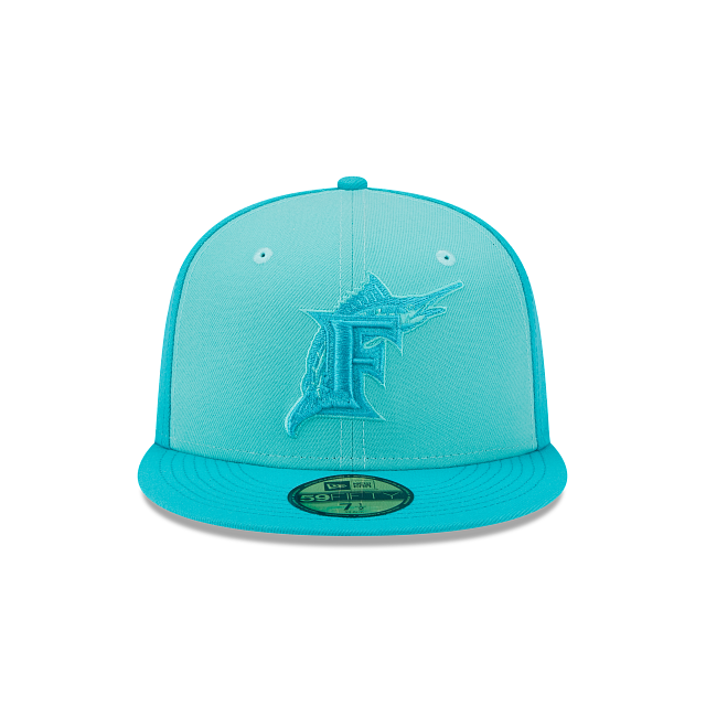 New Era Florida Marlins Tri-Tone Team 2023 59FIFTY Fitted Hat
