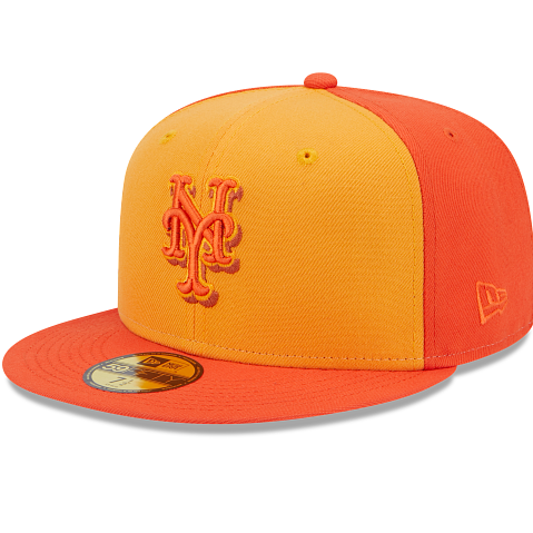 New Era New York Mets Tri-Tone Team 2023 59FIFTY Fitted Hat