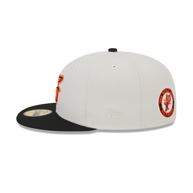 New Era Baltimore Orioles Varsity Letter 59FIFTY Fitted Hat