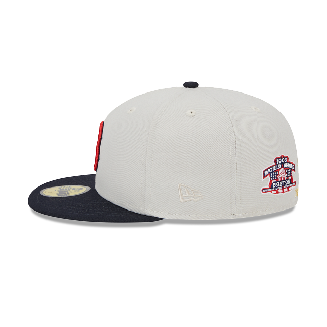 New Era Boston Red Sox Varsity Letter 59FIFTY Fitted Hat