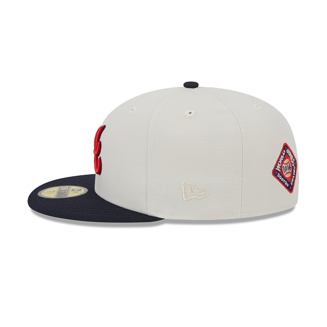 New Era Atlanta Braves Varsity Letter 59FIFTY Fitted Hat