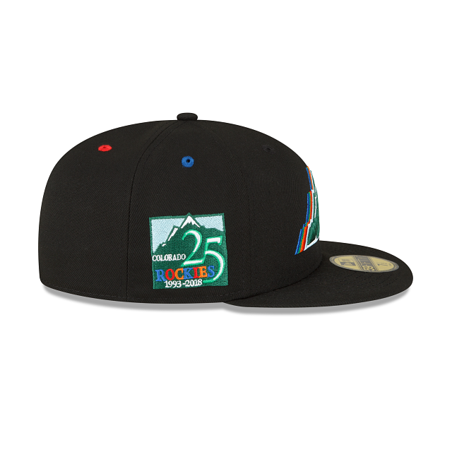 New Era Colorado Rockies Multicolored Logo 59FIFTY Fitted Hat