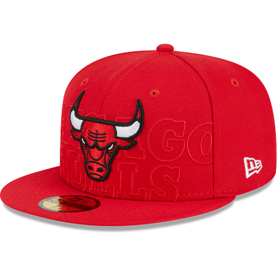 Chicago Bulls PAISLEY ELEMENTS Black Fitted Hat by New Era