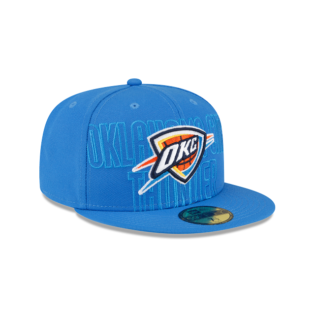 New Era Oklahoma City Thunder NBA Authentics 2023 Draft 59FIFTY Fitted Hat