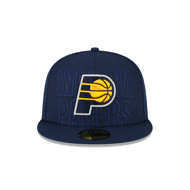 New Era Indiana Pacers NBA Authentics 2023 Draft 59FIFTY Fitted Hat
