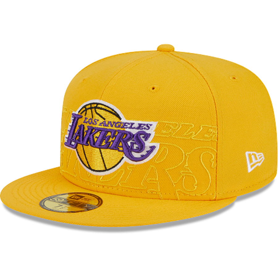 Men Los Angeles Lakers Black 2020 Dual Champions 59FIFTY Fitted Hats