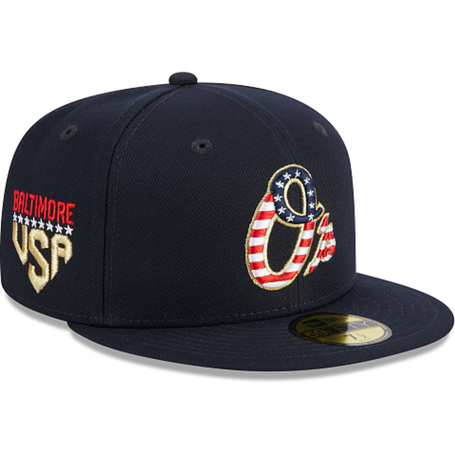 New Era Baltimore Orioles Independence Day 2023 59FIFTY Fitted Hat