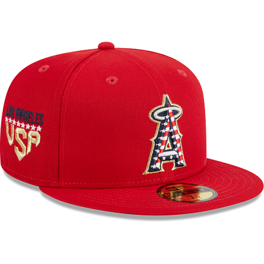 New Era Los Angeles Angels Independence Day 2023 59FIFTY Fitted Hat