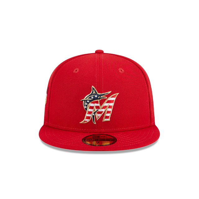 New Era Miami Marlins Independence Day 2023 59FIFTY Fitted Hat