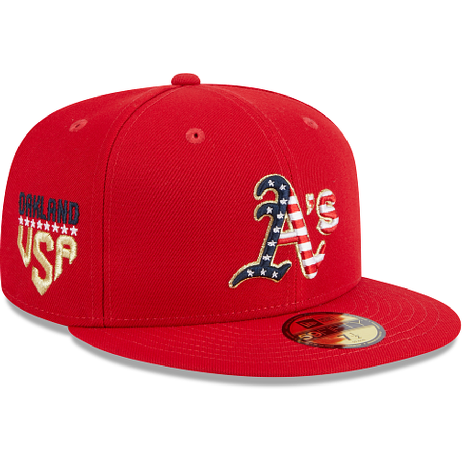 New Era Oakland Athletics Independence Day 2023 59FIFTY Fitted Hat