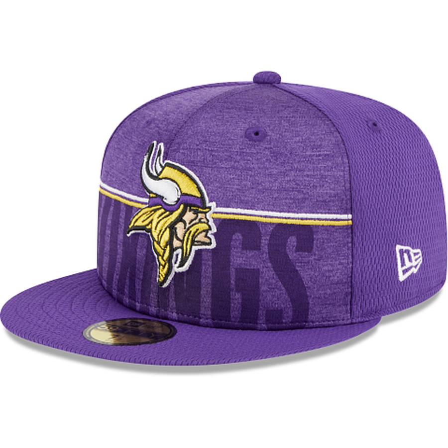 New Era Minnesota Vikings 2023 Training 59FIFTY Fitted Hat