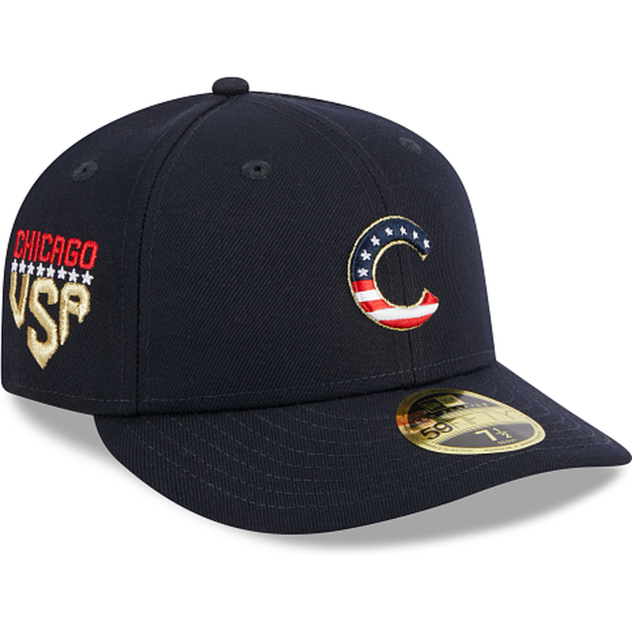 New Era Chicago Cubs Independence Day 2023 Low Profile 59FIFTY Fitted Hat