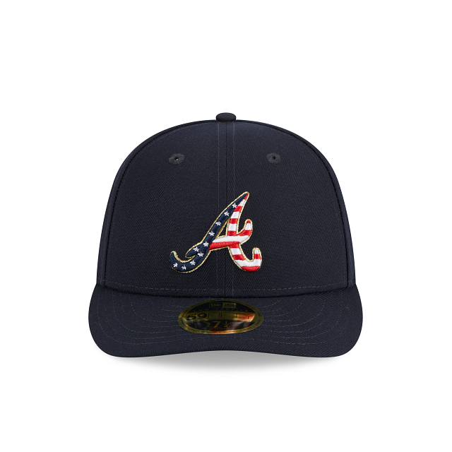 New Era Atlanta Braves Independence Day 2023 Low Profile 59FIFTY Fitted Hat