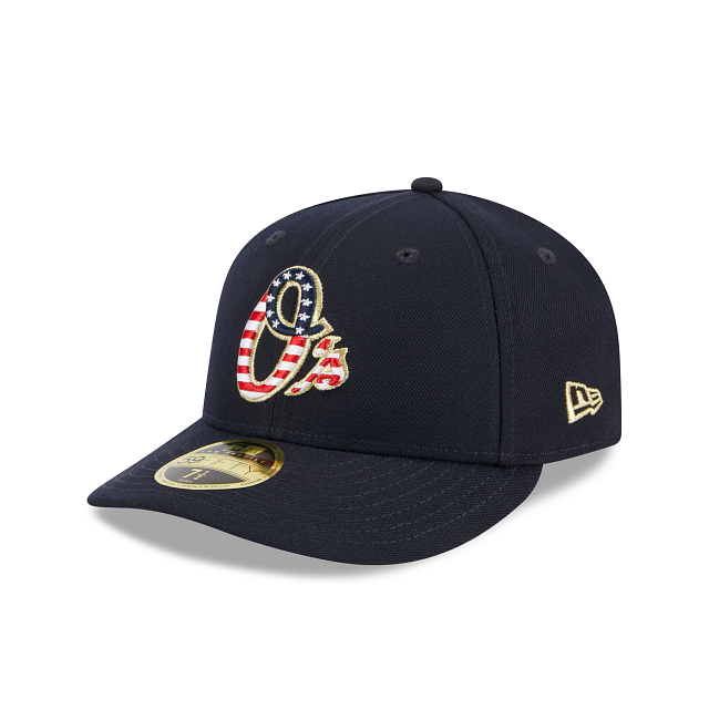 New Era Baltimore Orioles Independence Day 2023 Low Profile 59FIFTY Fitted Hat