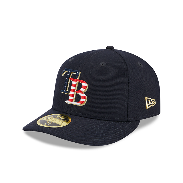 New Era Tampa Bay Rays Independence Day 2023 Low Profile 59FIFTY Fitted Hat