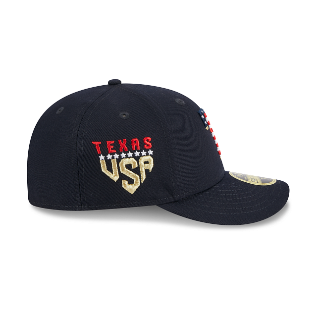 New Era Texas Rangers Independence Day 2023 Low Profile 59FIFTY Fitted Hat