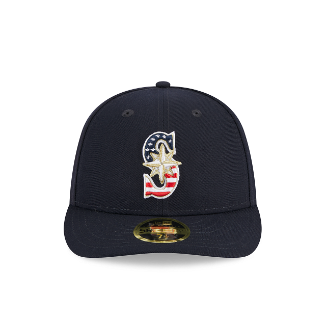 New Era Seattle Mariners Independence Day 2023 Low Profile 59FIFTY Fitted Hat