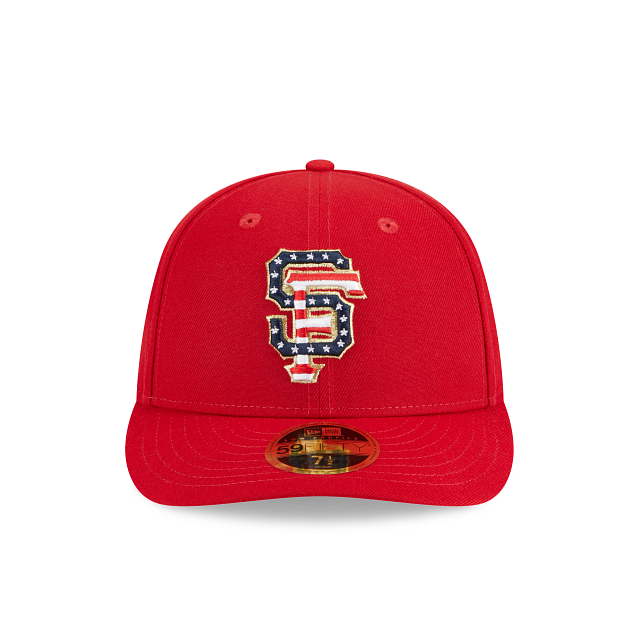 New Era San Francisco Giants Independence Day 2023 Low Profile 59FIFTY Fitted Hat