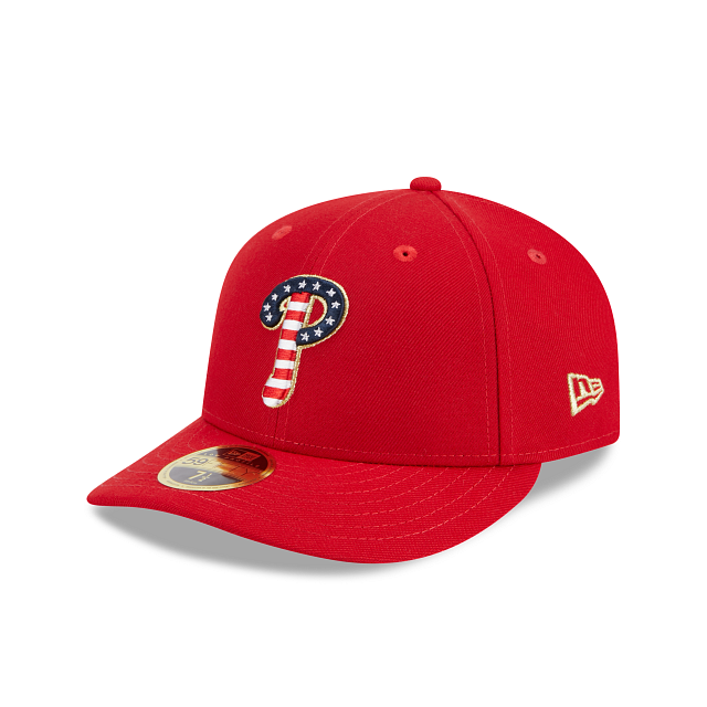New Era Philadelphia Phillies Independence Day 2023 Low Profile 59FIFTY Fitted Hat
