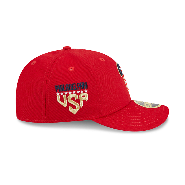 New Era Philadelphia Phillies Independence Day 2023 Low Profile 59FIFTY Fitted Hat