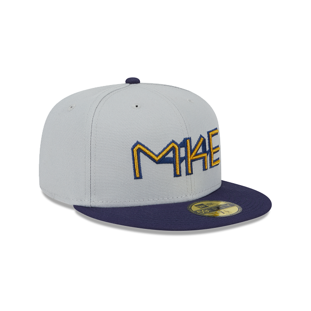 New Era Milwaukee Brewers Metallic City Connect 2023 59FIFTY Fitted Hat