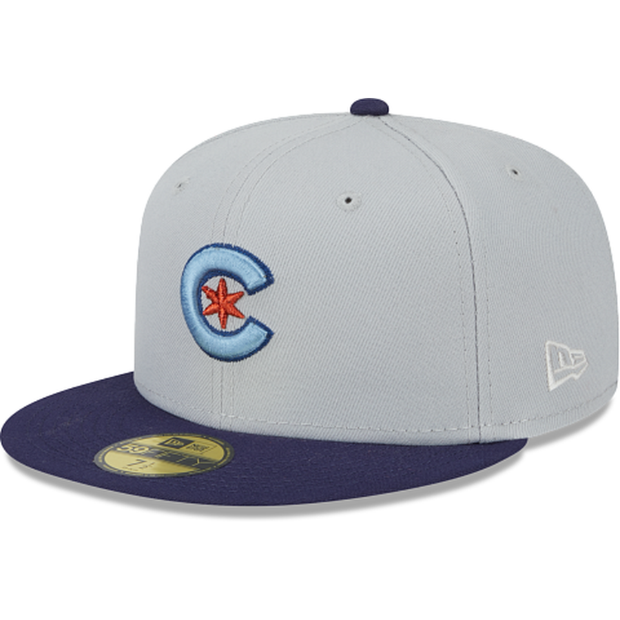 New Era Chicago Cubs Metallic City Connect 2023 59FIFTY Fitted Hat