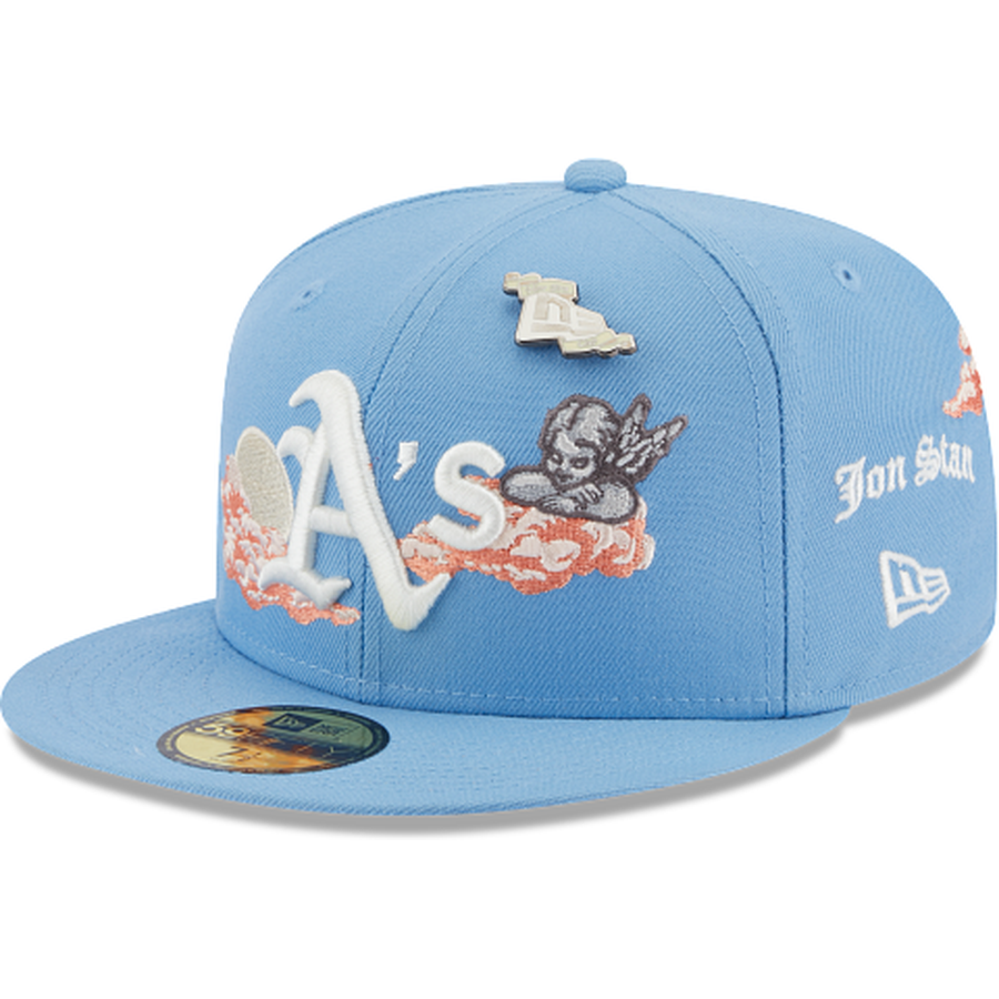 New Era Jon Stan X Oakland Athletics Angelic 2023 59FIFTY Fitted Hat
