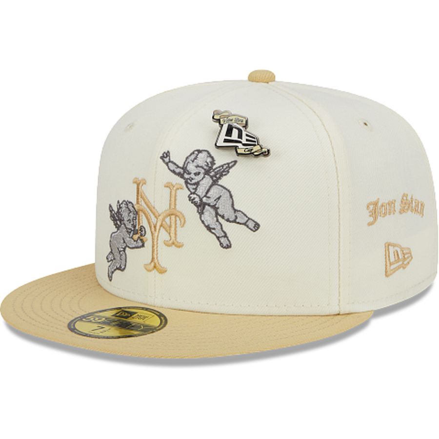 New Era Jon Stan X New York Mets Cherubs 2023 59FIFTY Fitted Hat