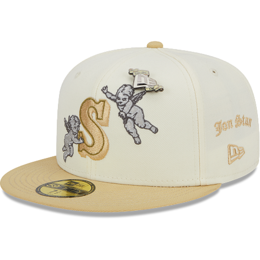 New Era Jon Stan X Seattle Mariners Cherubs 2023 59FIFTY Fitted Hat