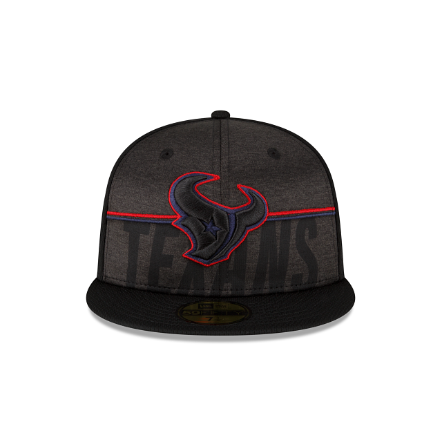 New Era Houston Texans 2023 Training Black 59FIFTY Fitted Hat