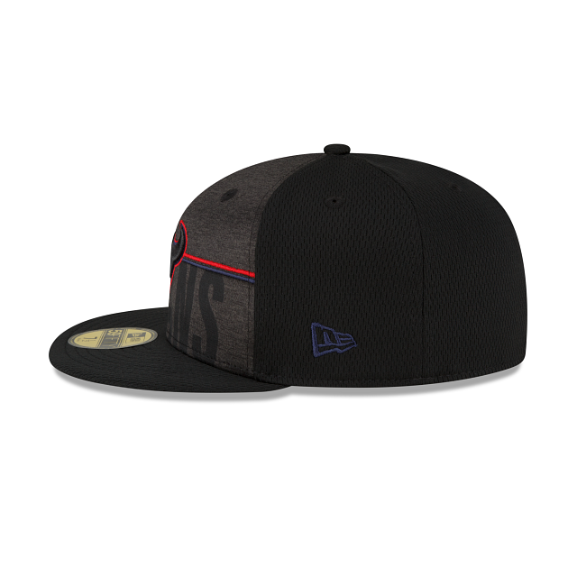 New Era Houston Texans 2023 Training Black 59FIFTY Fitted Hat